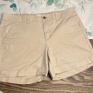 Old Navy Khaki shorts, size 14.